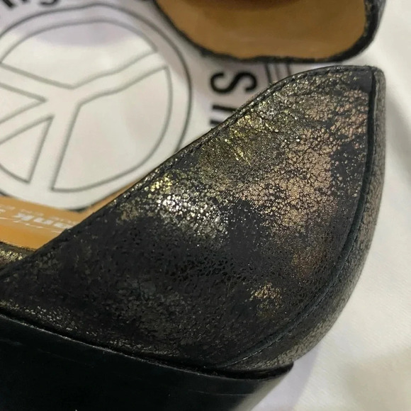 Femme Right Bank Shoe Co Pointed Toe Flats Sz 6M - Picture 10 of 16